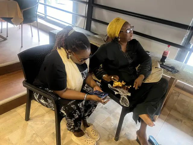 Prudent Women members at an outreach and empowerment gathering